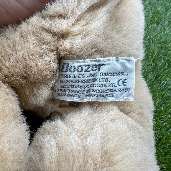 Russ Berrie Plush Doozer Puppy Dog 16" Realistic Golden Retriever Lab Vintage - Picture 5 of 11